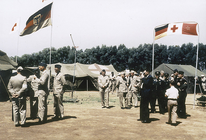 Bundeswehr-Soldaten in Marokko, 1960